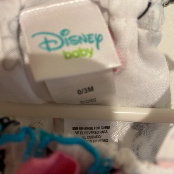 Disney Baby Minnie Mouse White Frill Dress | Size 0-3 Months - Picture 3 of 3